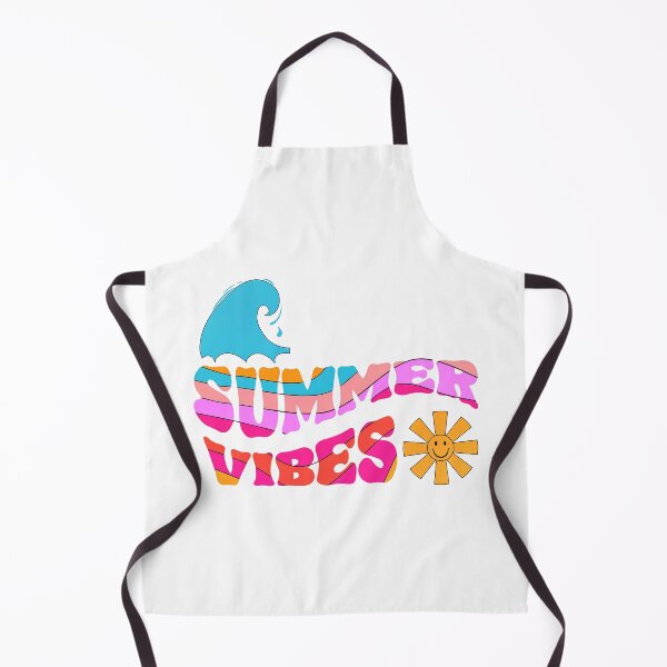 Item preview, 'Summer Vibes' Colorful Saying With Sunshine Smiley Face designed and sold by DEC02.