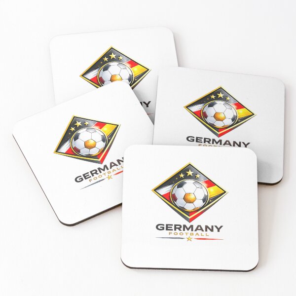Item preview, Germany Football Ultra Modern Minimal Soccer Design designed and sold by TKOprintdesigns.