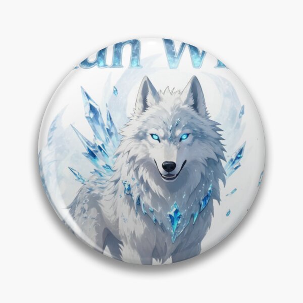 Item preview, Cold Hearts Run Wild Wolf Fantasy Graphic Shirt designed and sold by GoldenPaw Society.