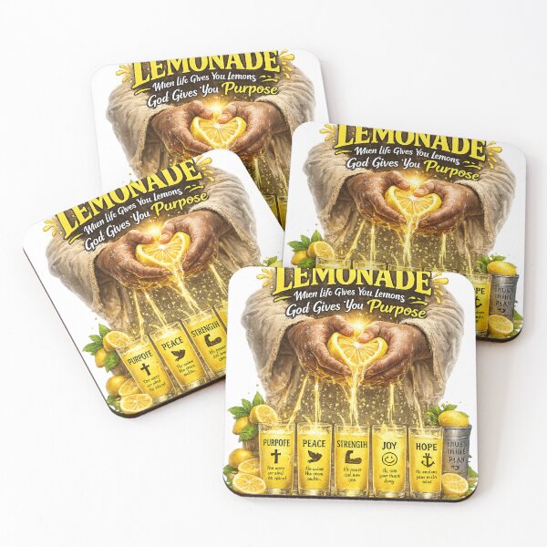 Item preview, Lemonade | When Life Gives You Lemons God Gives You Purpose designed and sold by ButterflyHolly Resource.