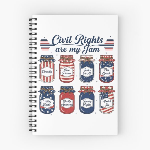 Item preview, Civil Rights are My Jam Sarcastic Independence - Retro Funny designed and sold by CutOutIdols.