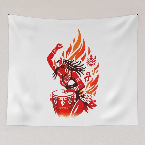 Item preview, Ember Queen of the Sacred Drum designed and sold by ITSimagination.