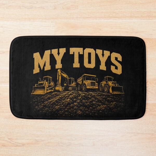 Item preview, My Toys Heavy Equipment Operator Construction Machinery Design designed and sold by kakmi-art.