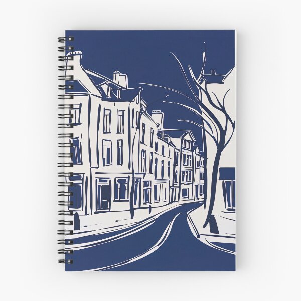Item preview, Brussels, Belgium - Blue Abstract Art designed and sold by shadow-bloom.