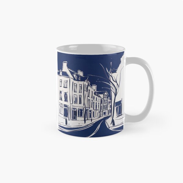 Item preview, Brussels, Belgium - Blue Abstract Art designed and sold by shadow-bloom.