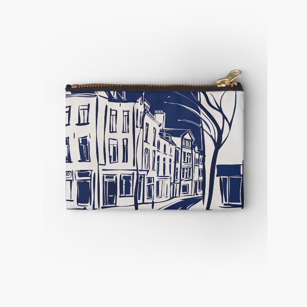 Item preview, Brussels, Belgium - Blue Abstract Art designed and sold by shadow-bloom.