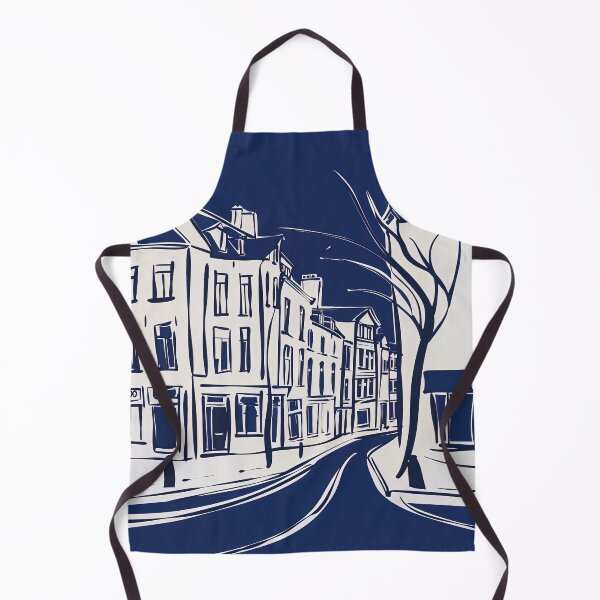Item preview, Brussels, Belgium - Blue Abstract Art designed and sold by shadow-bloom.