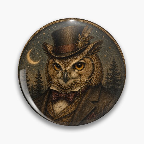 Item preview, Dapper Owl designed and sold by Midnight-Moss.