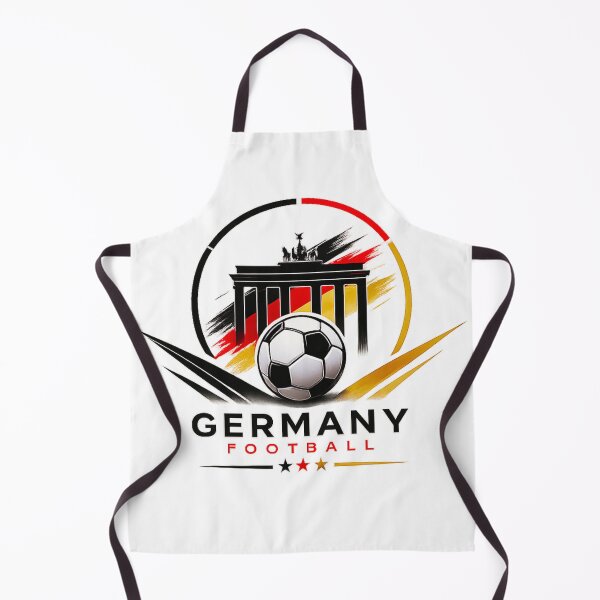 Item preview, Germany Football Color Punch Ultra Modern Minimal Soccer Design designed and sold by TKOprintdesigns.