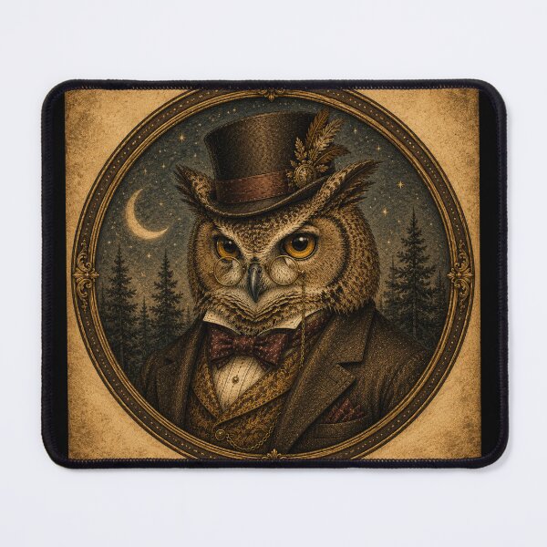 Item preview, Dapper Owl designed and sold by Midnight-Moss.
