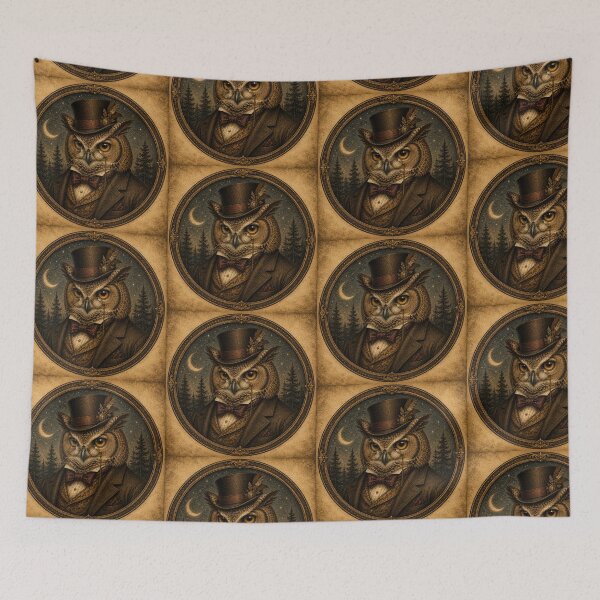 Item preview, Dapper Owl designed and sold by Midnight-Moss.