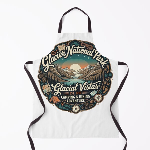 Item preview, Glacier National Park. Glacial Vistas designed and sold by Birdie and Flynn.