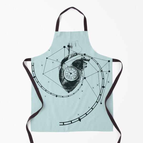 Item preview, Anatomical heart with surreal clock designed and sold by danielrospad.