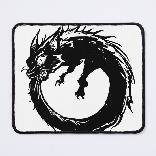 Item preview, Ouroboros Cat designed and sold by riscarquia's shop of wonders.