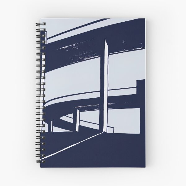Item preview, Brutalism - Blue Abstract Art designed and sold by shadow-bloom.