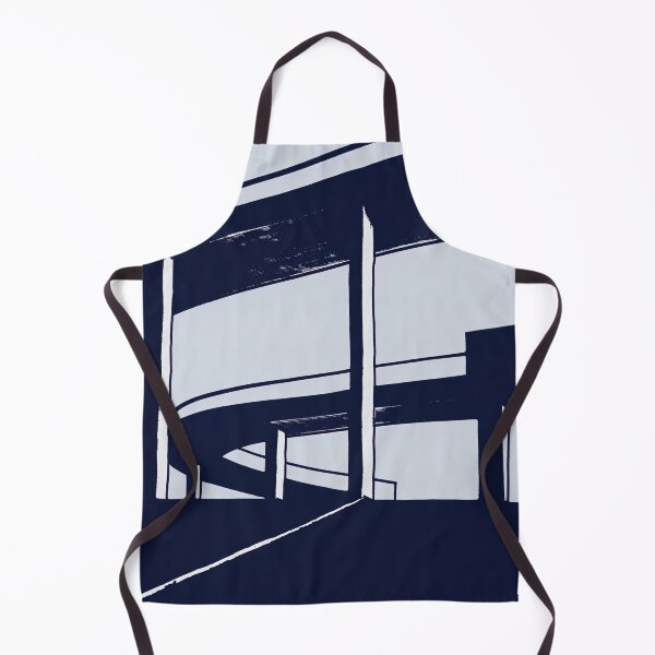 Item preview, Brutalism - Blue Abstract Art designed and sold by shadow-bloom.