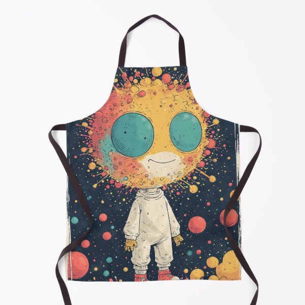 Item preview, A colorful alien in space on a distant planet designed and sold by Mianku | Für das Leben.