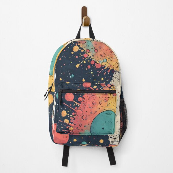 Item preview, A colorful alien in space on a distant planet designed and sold by Mianku | Für das Leben.