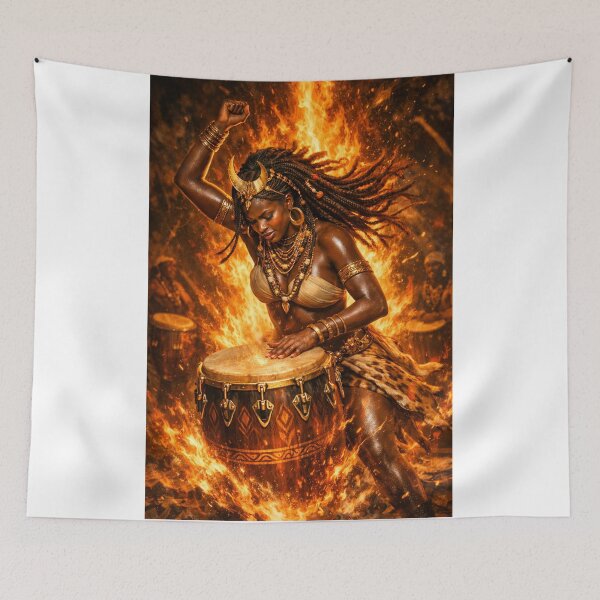 Item preview, Rhythm of the Fire Goddess designed and sold by ITSimagination.