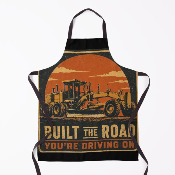 Item preview, Built The Road You're Driving On Motor Grader Operator Vintage Design designed and sold by kakmi-art.