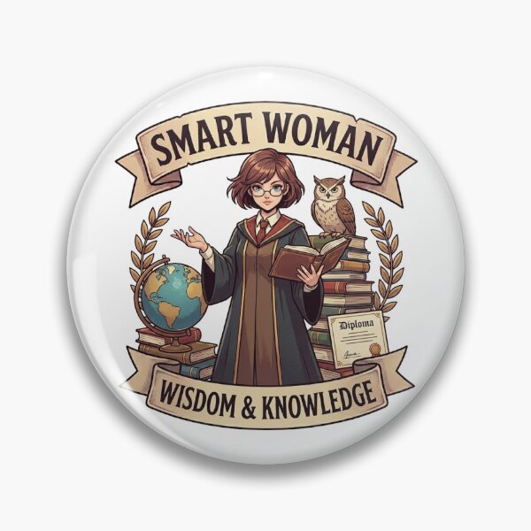 Item preview, Intelligent Woman Wisdom and Knowledge Retro Anime designed and sold by JonelleTshirts.