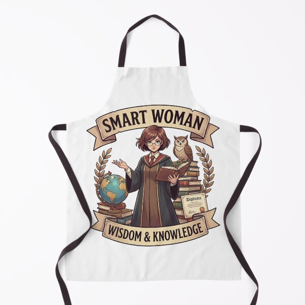 Item preview, Intelligent Woman Wisdom and Knowledge Retro Anime designed and sold by JonelleTshirts.