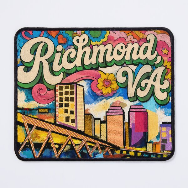 Item preview, Richmond in Full Bloom designed and sold by ThatCoolArtTeacher.