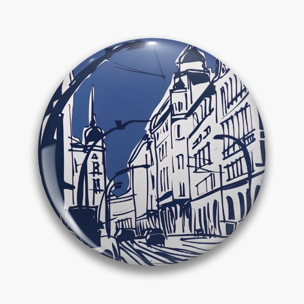 Item preview, Bucharest, Romania - Blue Abstract Art designed and sold by shadow-bloom.