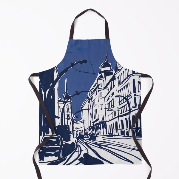 Item preview, Bucharest, Romania - Blue Abstract Art designed and sold by shadow-bloom.