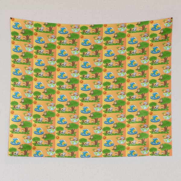 Item preview, Nature & Wildlife Protection – Save Our Planet Earth Cartoon Design designed and sold by DervoTeck2767.