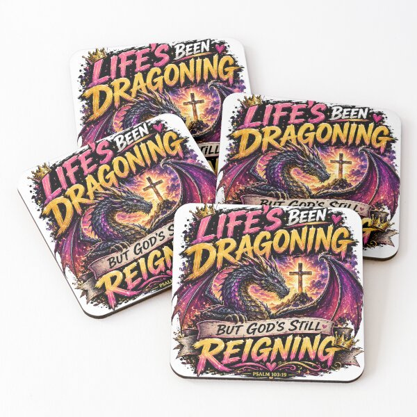 Item preview, Life’s Been Dragoning But God’s Still Reigning designed and sold by ButterflyHolly Resource.
