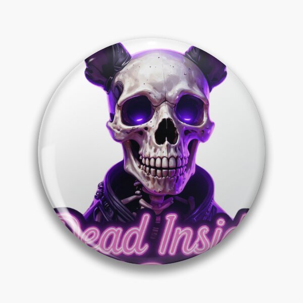 Item preview, Dead Inside Still Barking Funny Dark Dog Shirt designed and sold by GoldenPaw Society.