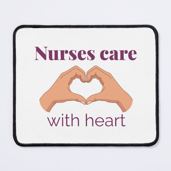 Item preview, Nurses Care with Heart | Nursing Appreciation Design designed and sold by MojaDoodles.