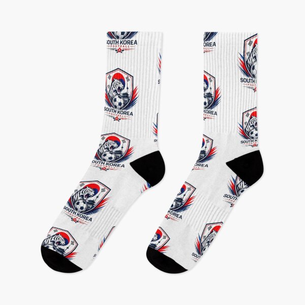 Item preview, South Korea Football Ultra Modern Minimal Soccer Design designed and sold by TKOprintdesigns.