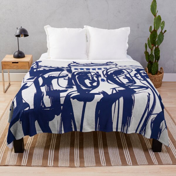 Item preview, Buckingham Palace, UK - Blue Abstract Art designed and sold by shadow-bloom.