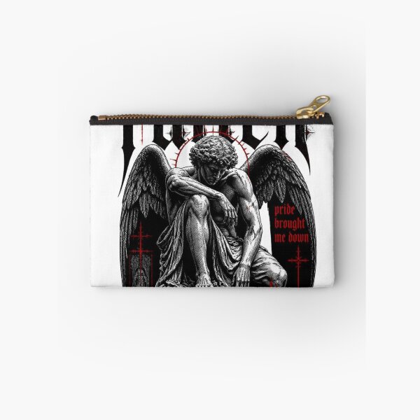 Item preview, Fallen Angel Disgrace Dark Gothic Streetwear Tee designed and sold by DarkDroppp.