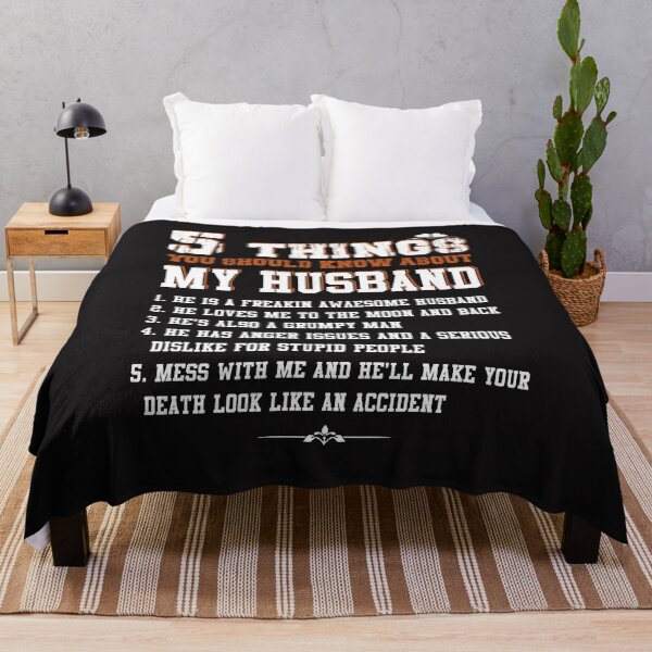 Item preview, 5 things you should know about my Husband T-shirt husb Gifts designed and sold by Kevinbank2020.