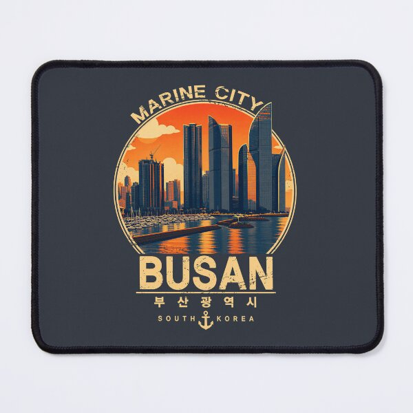 Item preview, BUSAN HARBOR SUNSET DESIGN designed and sold by Namidesignkr.