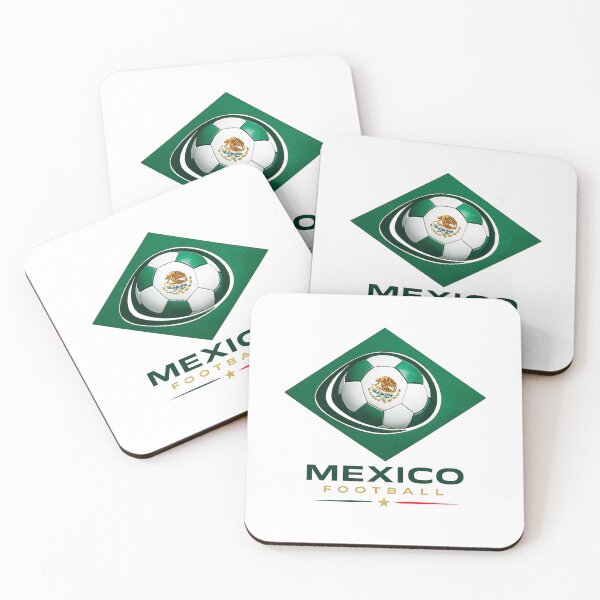 Item preview, Mexico Football Ultra Modern Minimal Soccer Design designed and sold by TKOprintdesigns.