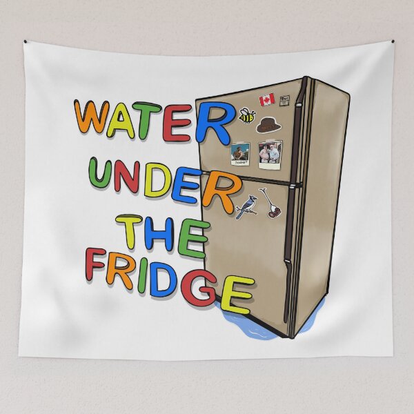 Item preview, Water Under The Fridge designed and sold by NateArtDesign.