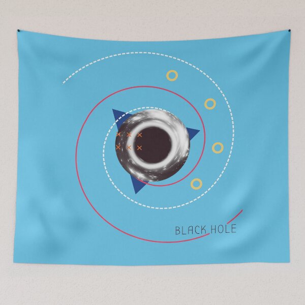 Item preview, Black Hole Cosmic Poster designed and sold by danielrospad.