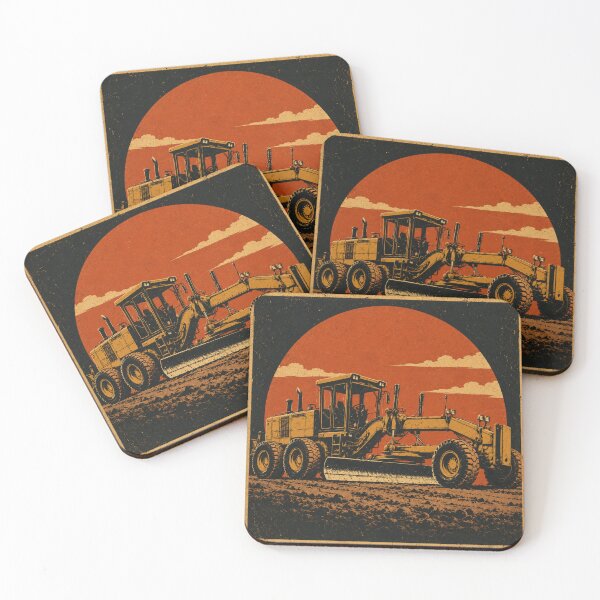 Item preview, Motor Grader Operator Vintage Road Construction Design designed and sold by kakmi-art.