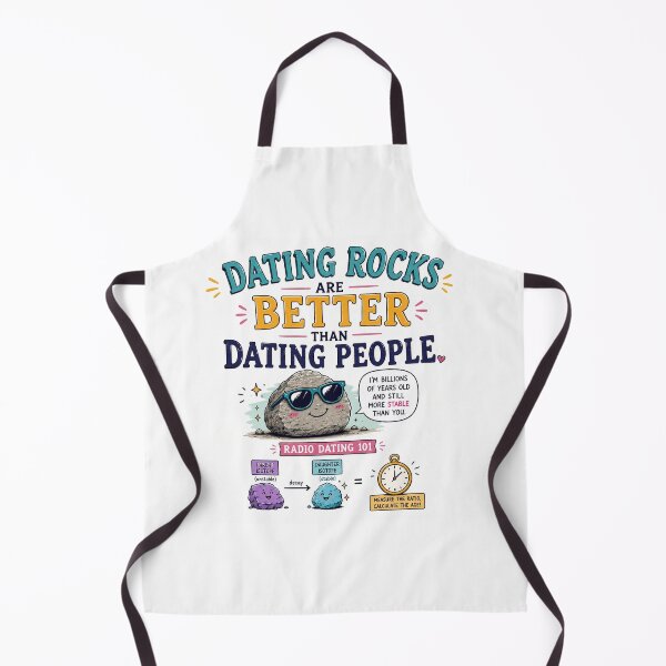 Item preview, Dating Rocks are Better than Dating People (Geology Pun) designed and sold by alexa----h.