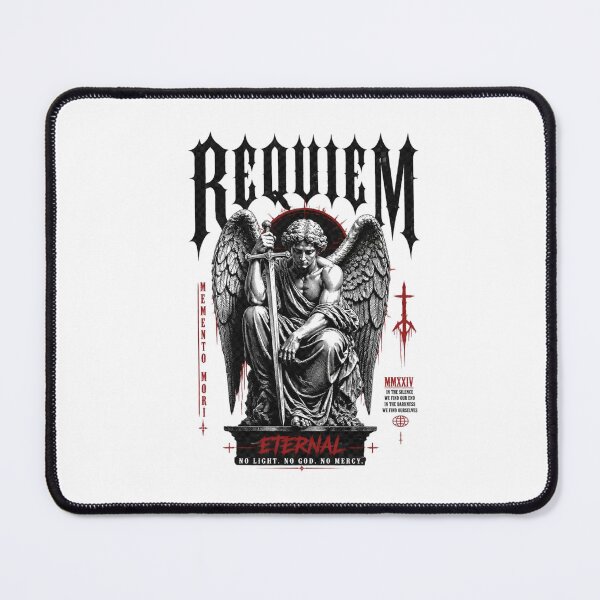 Item preview, Requiem Eternal Angel Dark Gothic Streetwear Tee designed and sold by DarkDroppp.