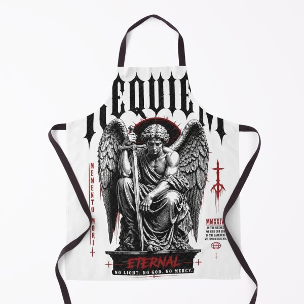 Item preview, Requiem Eternal Angel Dark Gothic Streetwear Tee designed and sold by DarkDroppp.