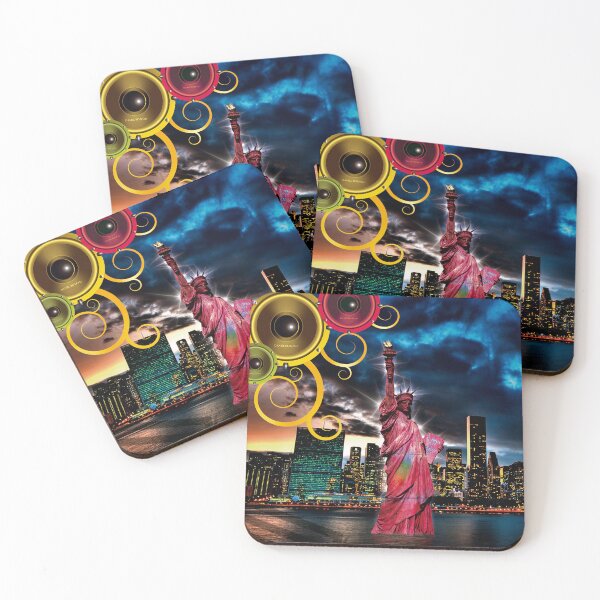 Item preview, Festive urban art in a retro electronic style designed and sold by danielrospad.