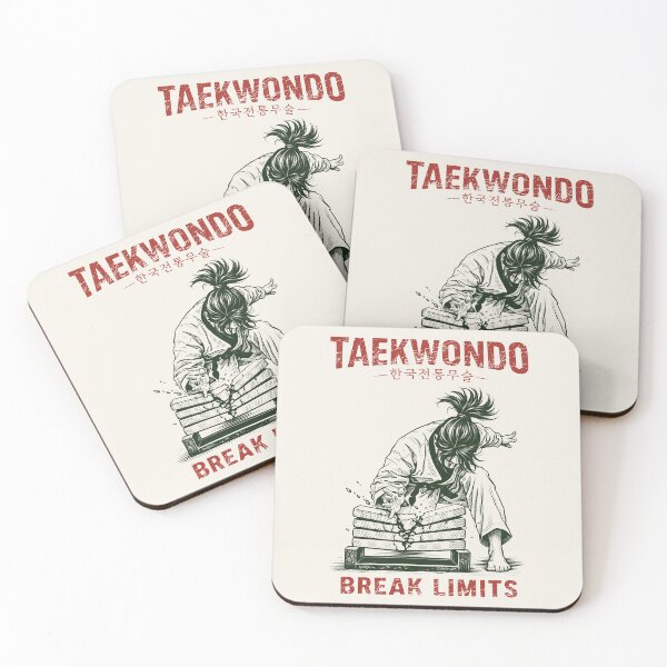 Item preview, Korean Taekwondo Break Limits Poster designed and sold by Namidesignkr.