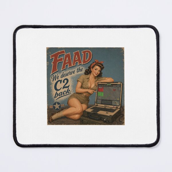 Item preview, FAAD C2 Pin-Up Girl designed and sold by DrOozlefinch.