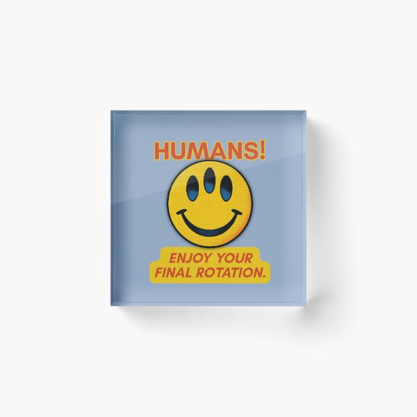 Item preview,  Enjoy Your Final Rotation – Evolution Alien Smiley Face designed and sold by pulse_retail.