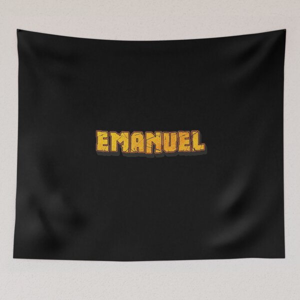 Item preview, Emanuel Personalized Name - Cool & Funny Custom Gift for Men and Boys designed and sold by Oussinc.